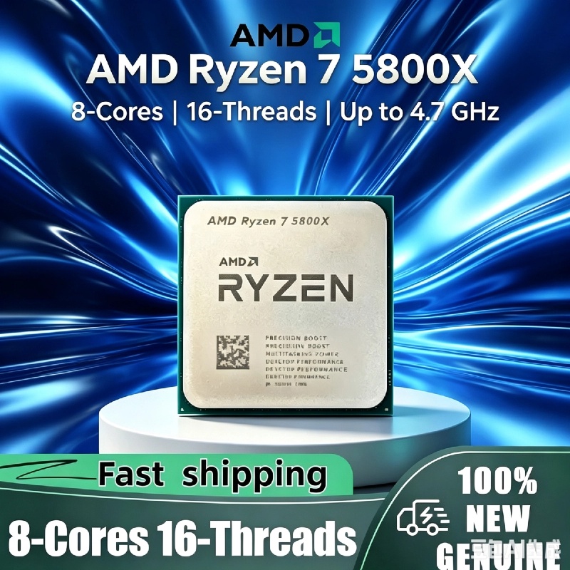 Amd Cpu Ryzen 7 - โปรเซสเซอร์ AMD Ryzen 7 5800X 7nm