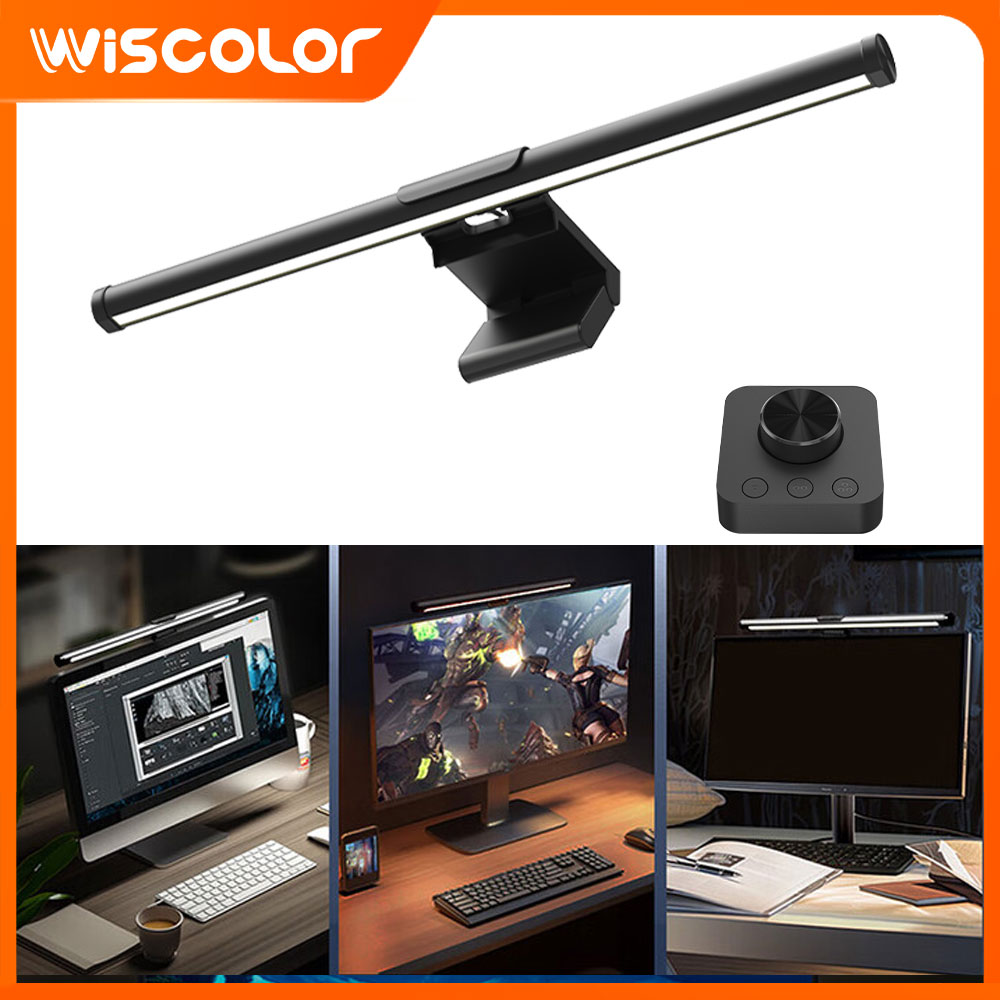 Setup Desk Monitor - ไฟ LED แบบติดตั้งได้ ปรับความสว่างได้ สำหรับจอคอมพิวเตอร์ แบบแขวน