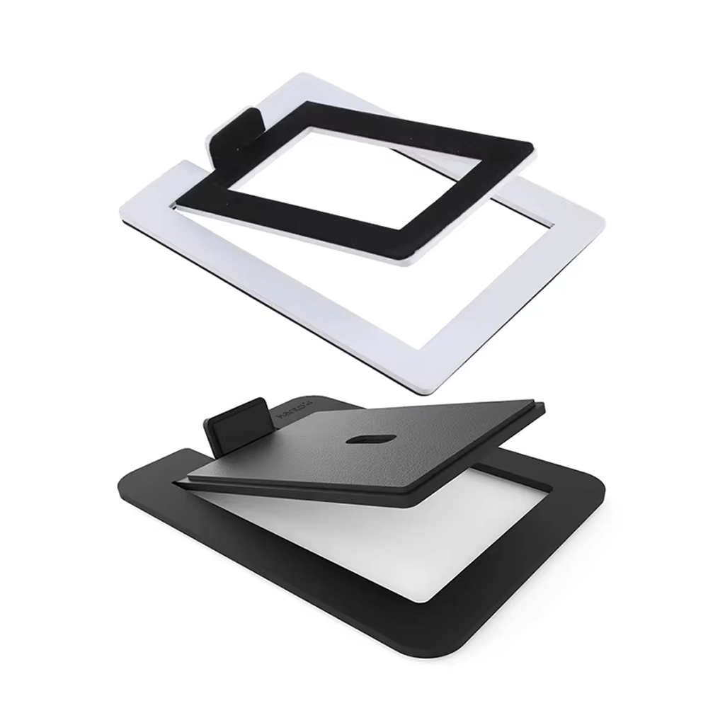 Speaker Desk Setup - Xnyocn เดสก์ท็อปขาตั้งลําโพงคอมพิวเตอร์ใหม่ผู้ถือลําโพงโต๊ะสีขาวการตั้งค่าอุปกรณ์ 1 ชิ้นโลหะ Universal สําหรับ