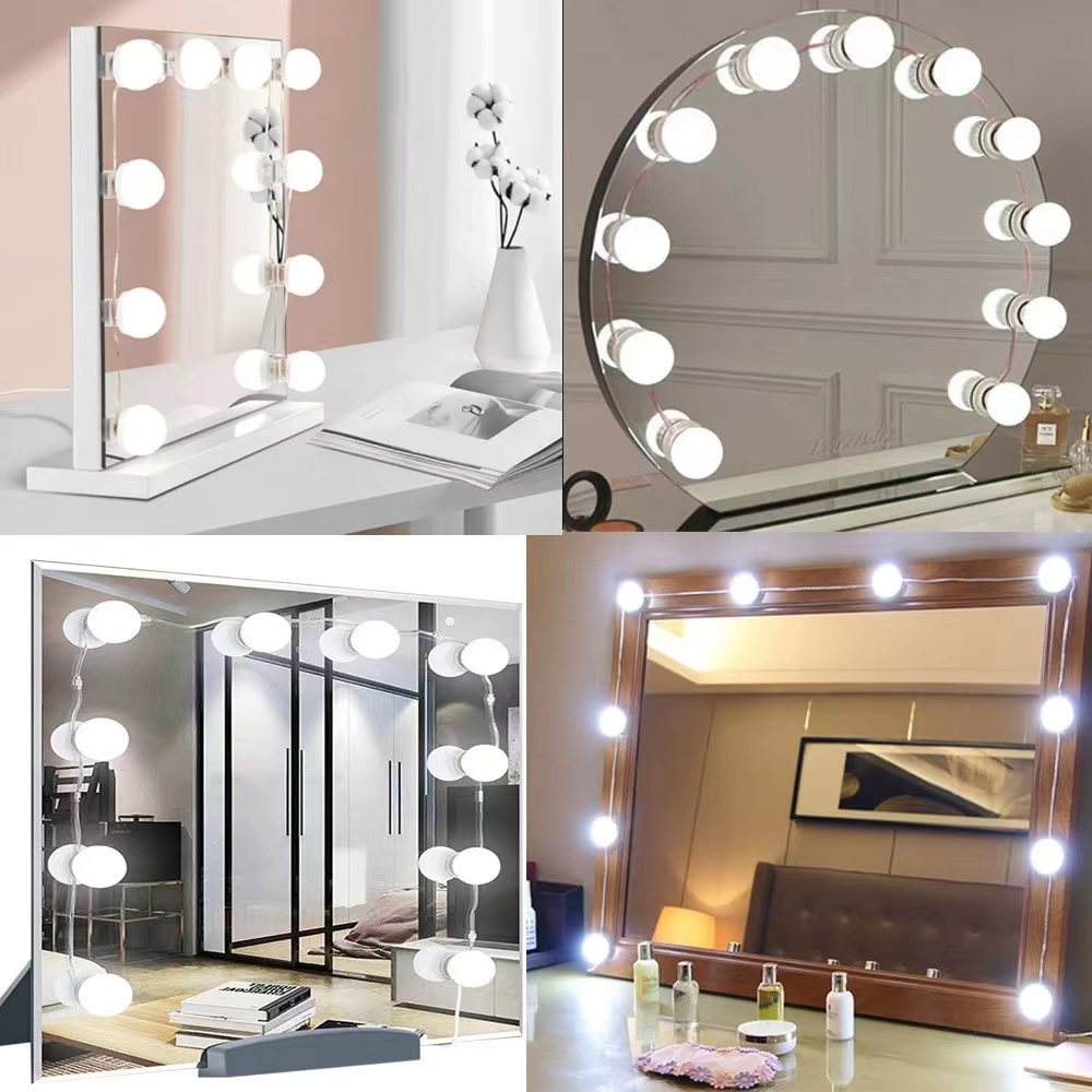 Desk Setup Light - ไฟ LED วางกระจกแต่งหน้าหลอดไฟ, กระจกแต่งหน้า Vanity LED