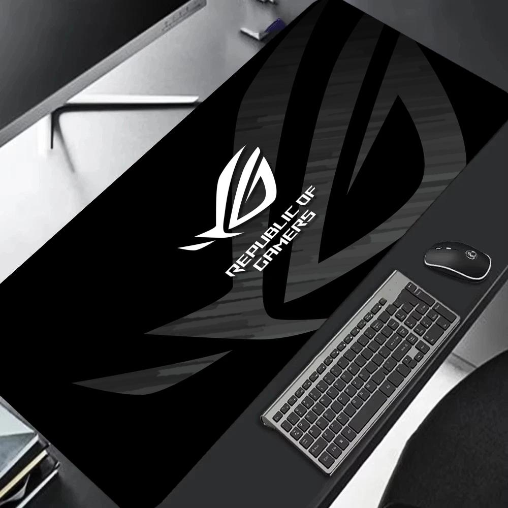 Desk Setup Designer - แผ่นรองเมาส์ขนาดใหญ่ 1 ชิ้น ลายวงจร ROG XAXC