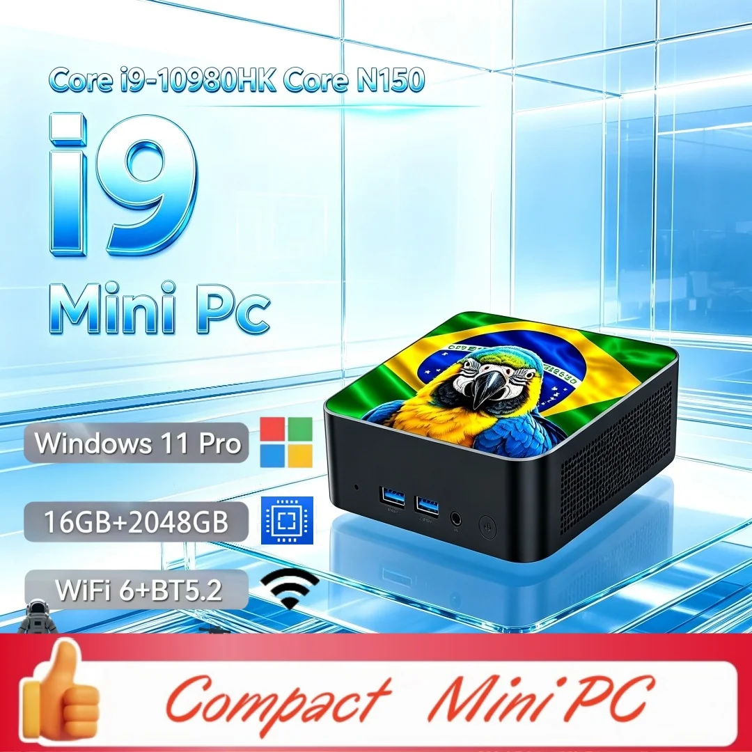 Desk Setup Gaming Pc - มินิพีซี ทนทาน ดีไซน์โดดเด่น I9‑10980HK Core N150