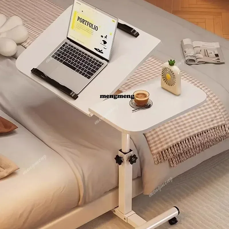 Desk Setup No Computer - โต๊ะคอมพิวเตอร์ขนาดเล็กแบบพับได้ โต๊ะข้างเตียง โต๊ะอ่านหนังสือ โต๊ะวางโน้ตบุ๊ก โต๊ะวางกาแฟ โต๊ะในห้องนอน