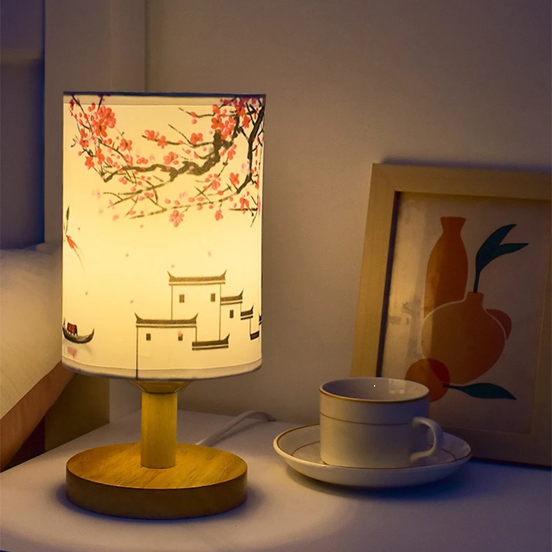 โคมไฟตั้งโต๊ะ LED ตกแต่ง Plum  - Desk Setup Wallpaper บทวิจารณ์และราคา