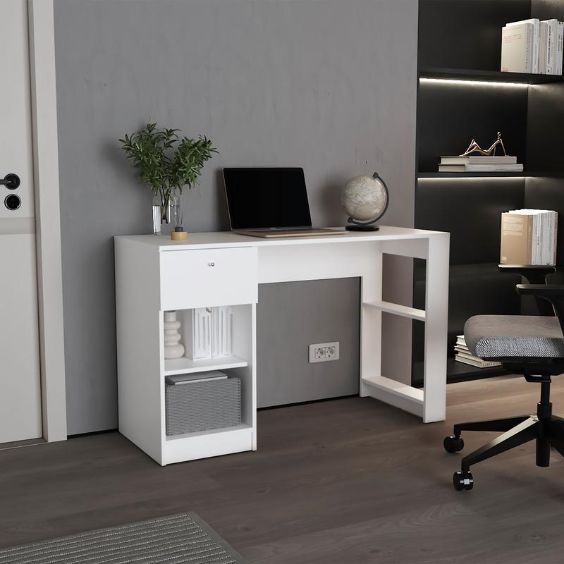 โต๊ะเขียนหนังสือกว้าง 47 นิ้ว  - Desk Setup Or Set Up บทวิจารณ์และราคา
