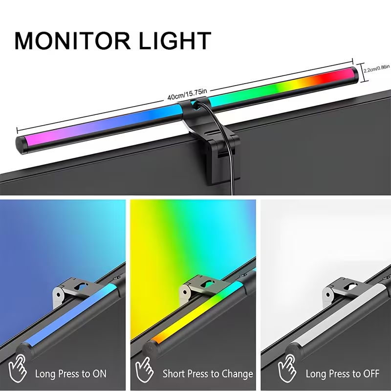 ไฟ LED สำหรับจอคอมพิวเตอร์ ขนา - Setup Desk Monitor บทวิจารณ์และราคา