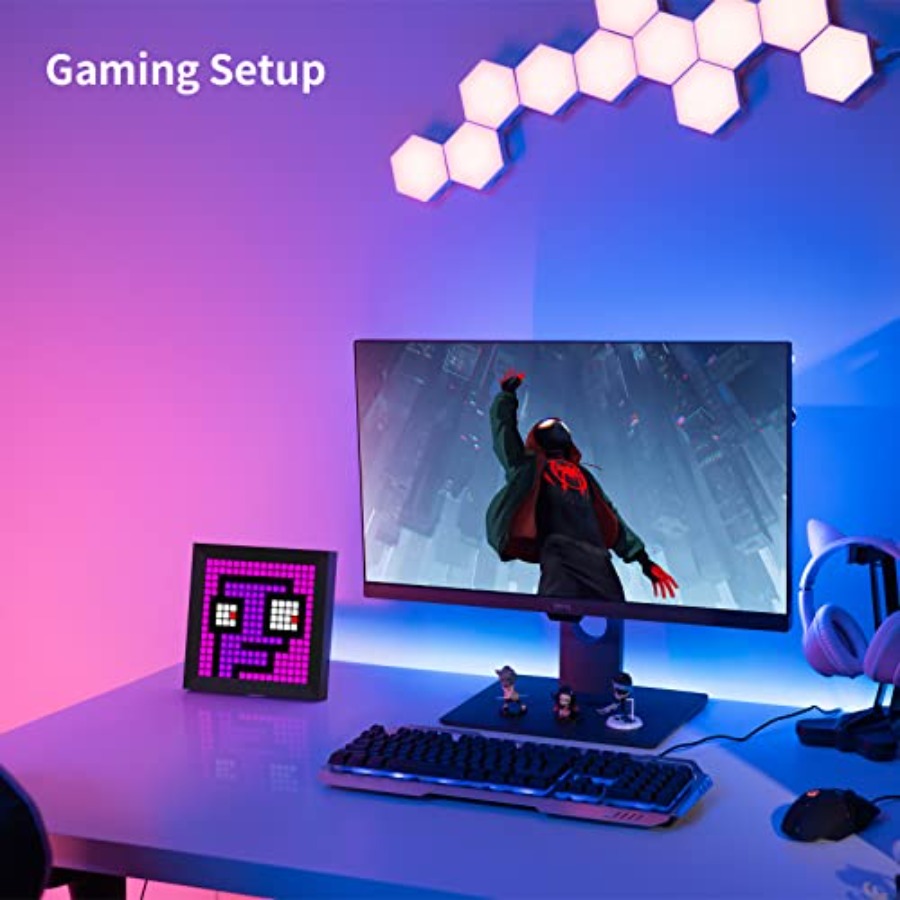 แผงแสดงผลพิกเซลไฟ LED เหมาะสำห - Desk Setup Light บทวิจารณ์และราคา