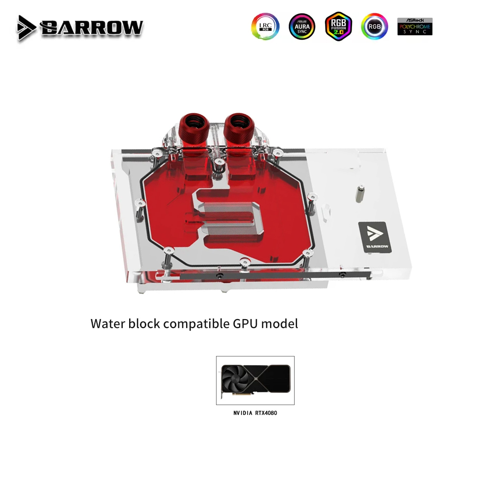 บล็อกน้ำ GPU บาร์โรว์สำหรับการ - Nvidia Vga Rtx 4080 บทวิจารณ์และราคา