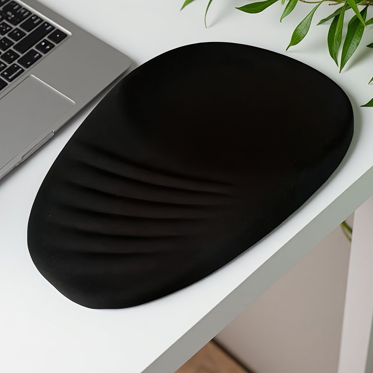 แผ่นรองเมาส์, ที่รองข้อมือโฟมว - Desk Setup Black บทวิจารณ์และราคา