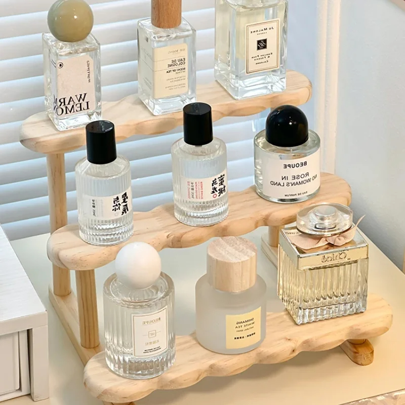 ชั้นวางของ 3 ชั้น ชั้นวางของไม - Desk Setup Wood บทวิจารณ์และราคา