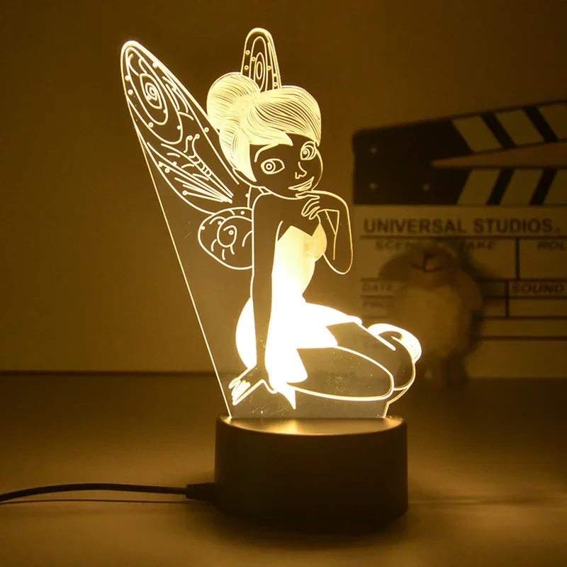 3D LED โคมไฟดิสนีย์ เจ้าหญิงกา - Desk Setup Light บทวิจารณ์และราคา