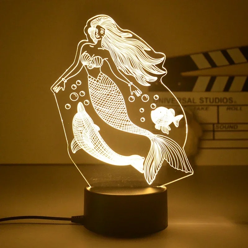 3D LED โคมไฟดิสนีย์ เจ้าหญิงกา - Desk Setup Light บทวิจารณ์และราคา