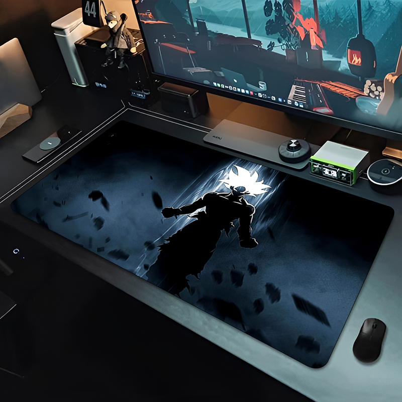แผ่นรองเมาส์อนิเมะ DBZ สีดำ ลา - Desk Setup Black บทวิจารณ์และราคา