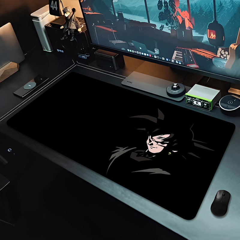 แผ่นรองเมาส์อนิเมะ DBZ สีดำ ลา - Desk Setup Black บทวิจารณ์และราคา