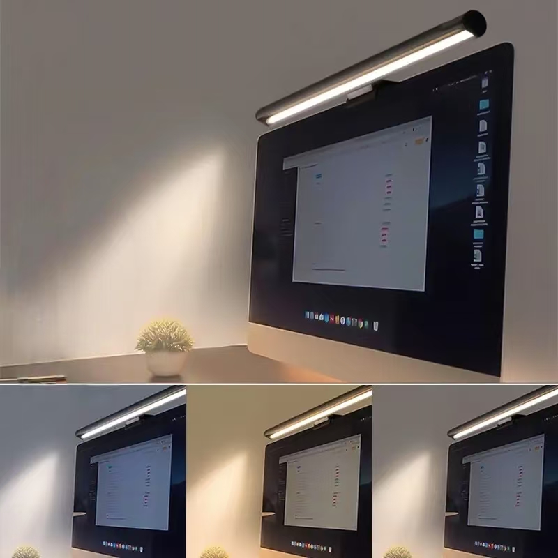 โคมไฟตั้งโต๊ะแบบแขวนจอ LED - ป - Desk Setup Equipment บทวิจารณ์และราคา