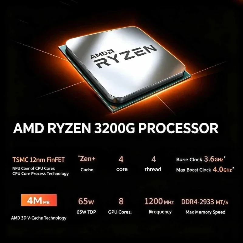 ซีพียู AMD R3 3200G AM4 Socket - Desk Setup Light บทวิจารณ์และราคา