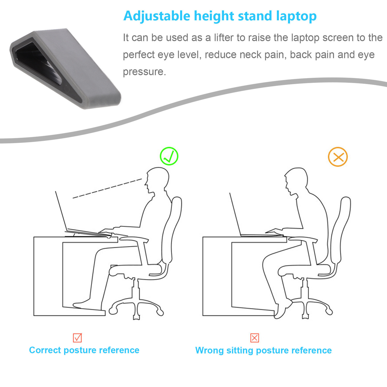 ขาตั้งแล็ปท็อป 2 ชิ้น ปรับระดั - Desk Setup Designer บทวิจารณ์และราคา