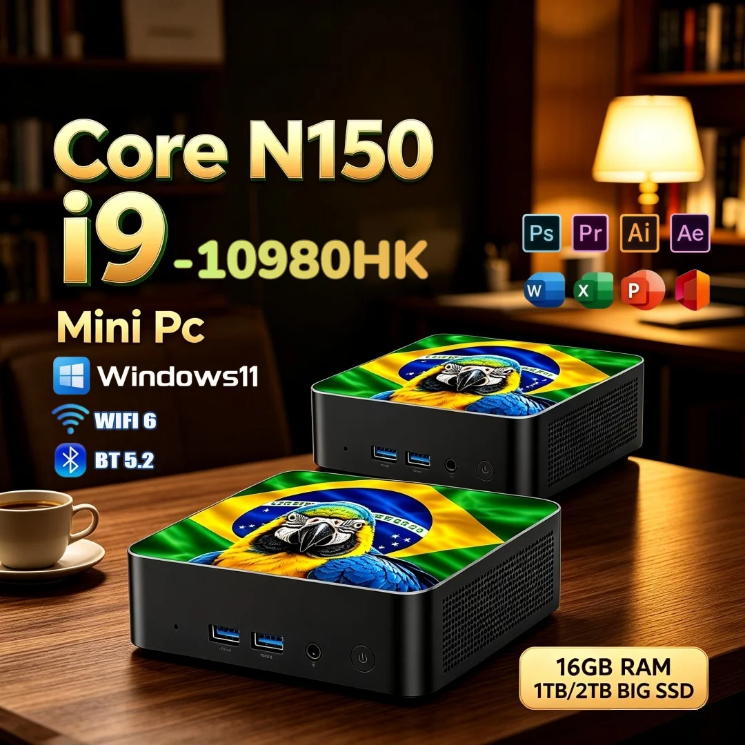 มินิพีซี I9‑10980HK Core N150  - Desk Setup Gaming Pc บทวิจารณ์และราคา