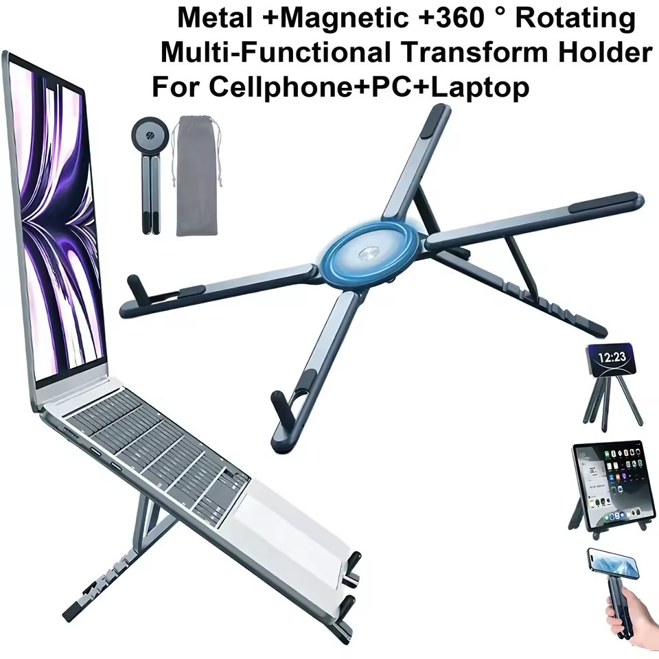 ที่วางโทรศัพท์แม่เหล็กแบบพกพาแ - Desk Setup Equipment บทวิจารณ์และราคา