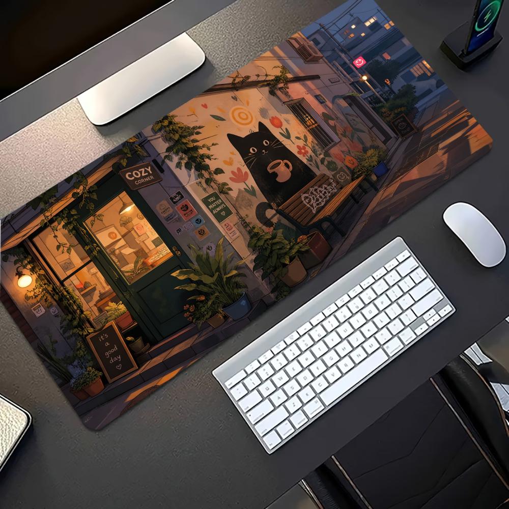 แผ่นรองเมาส์เกมมิ่งขนาดใหญ่ลาย - Desk Setup Gaming Pc บทวิจารณ์และราคา
