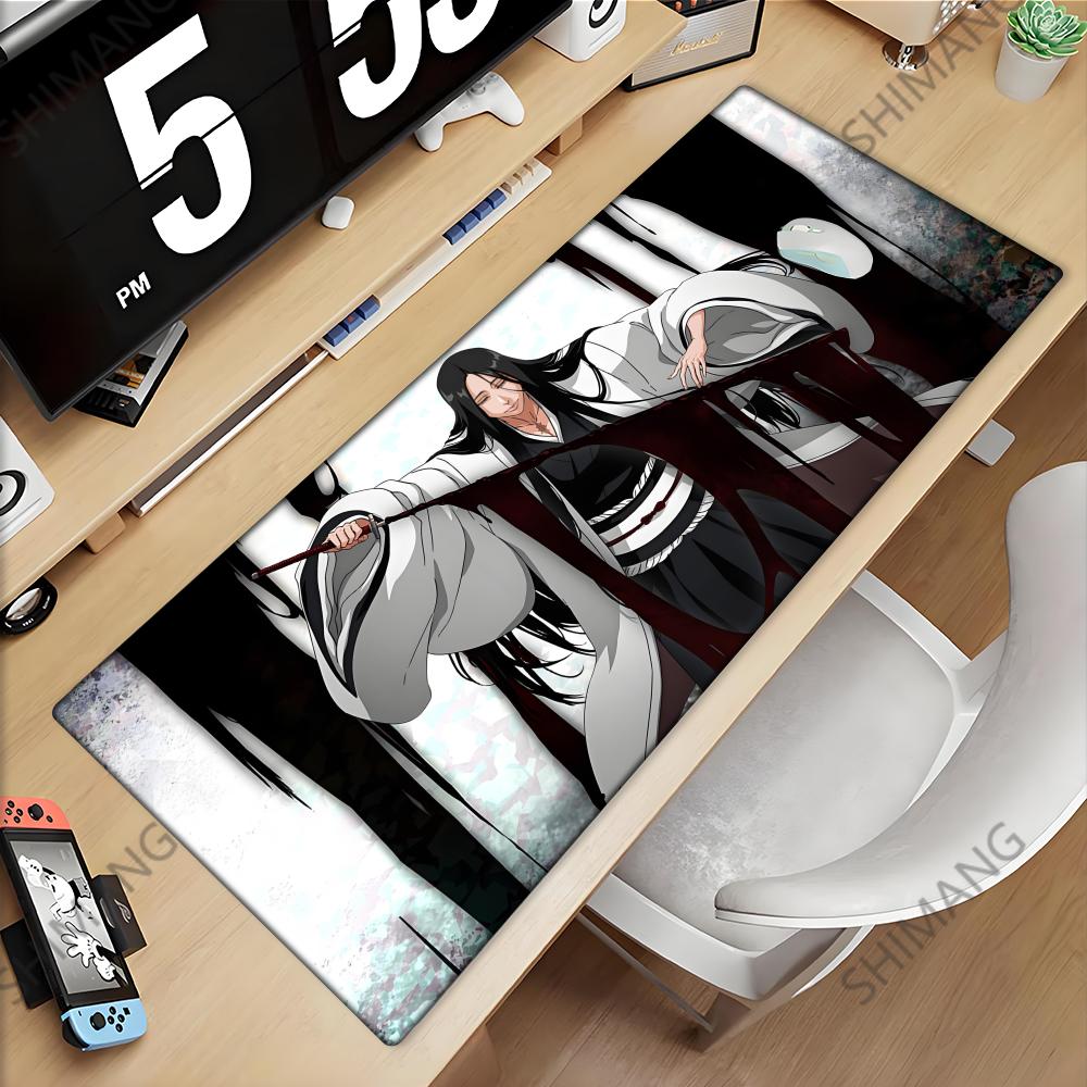 แผ่นรองเมาส์ขนาดใหญ่สีดำสีขาวอ - Desk Setup Black บทวิจารณ์และราคา