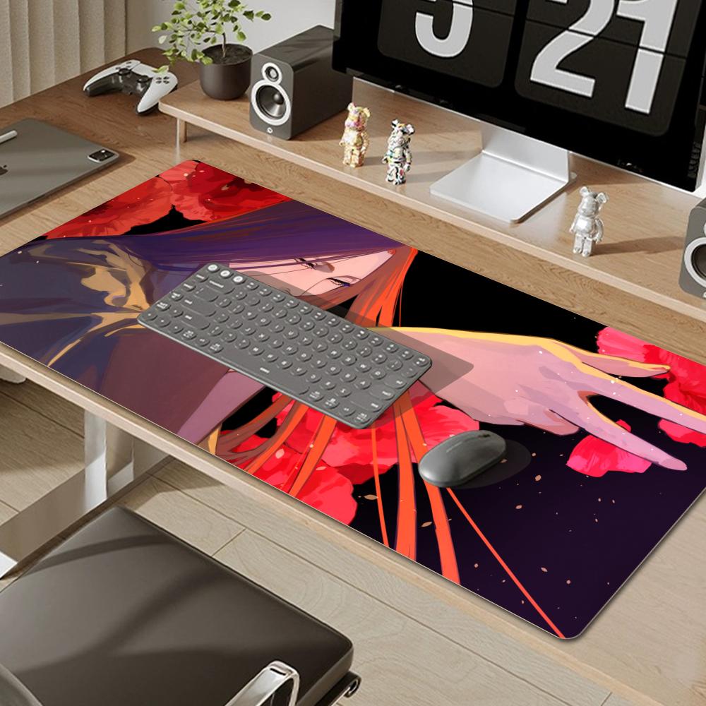 แผ่นรองเมาส์ขนาดใหญ่สีดำสีขาวอ - Desk Setup Black บทวิจารณ์และราคา