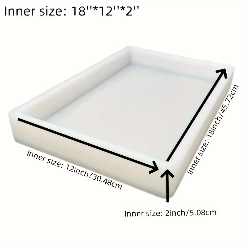 แม่พิมพ์ซิลิโคนขนาดใหญ่ 18*12* - Desk Setup Equipment บทวิจารณ์และราคา