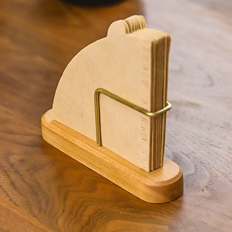 ที่ใส่กระดาษกรองกาแฟ, ที่วางบน - Desk Setup Wood บทวิจารณ์และราคา