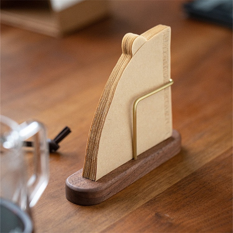 ที่ใส่กระดาษกรองกาแฟ, ที่วางบน - Desk Setup Wood บทวิจารณ์และราคา