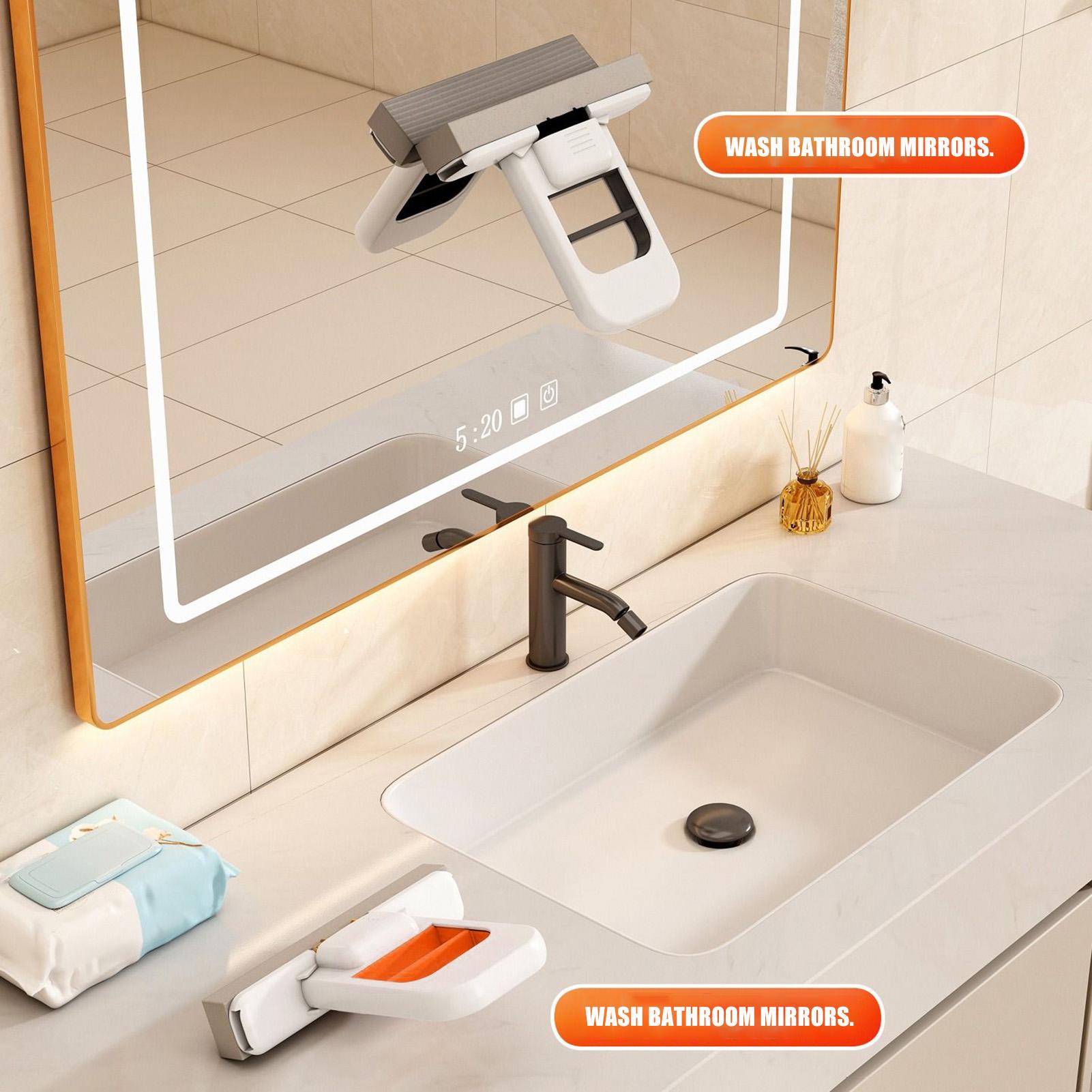 ไม้ถูพื้นแบบพับได้สำหรับโต๊ะทำ - Desk Setup Clean บทวิจารณ์และราคา