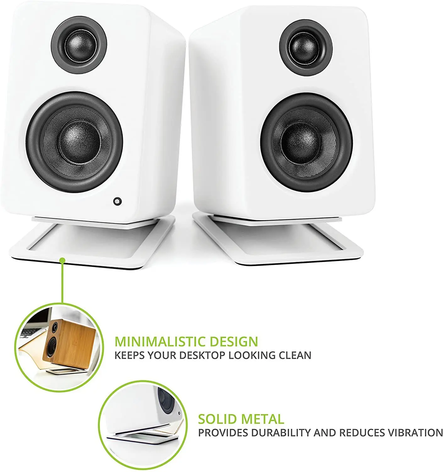 2pcs เดสก์ท็อปลําโพงสําหรับ Me - Speaker Desk Setup บทวิจารณ์และราคา