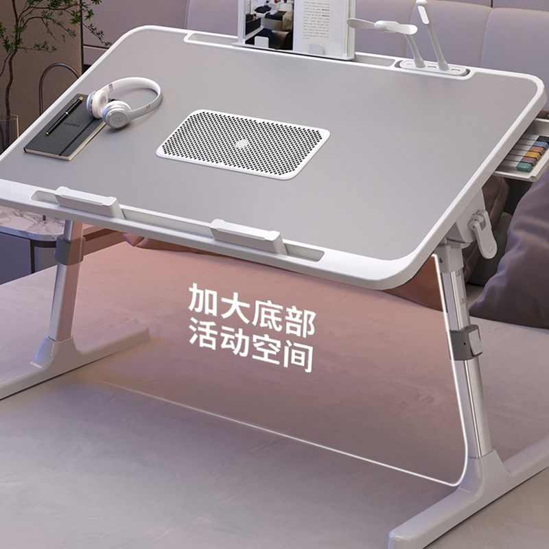 โต๊ะเหนือเตียง โต๊ะสําหรับเกม  - Desk Setup No Computer บทวิจารณ์และราคา