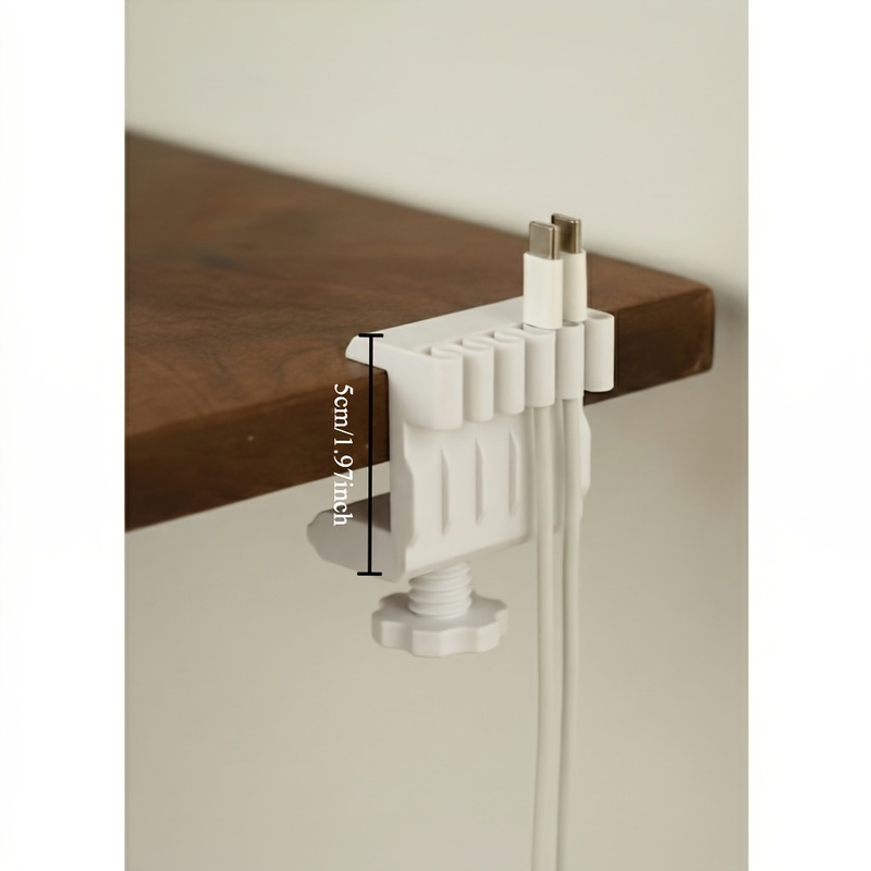 คลิปหนีบสายเคเบิลแบบตั้งโต๊ะ 3 - Desk Setup Equipment บทวิจารณ์และราคา