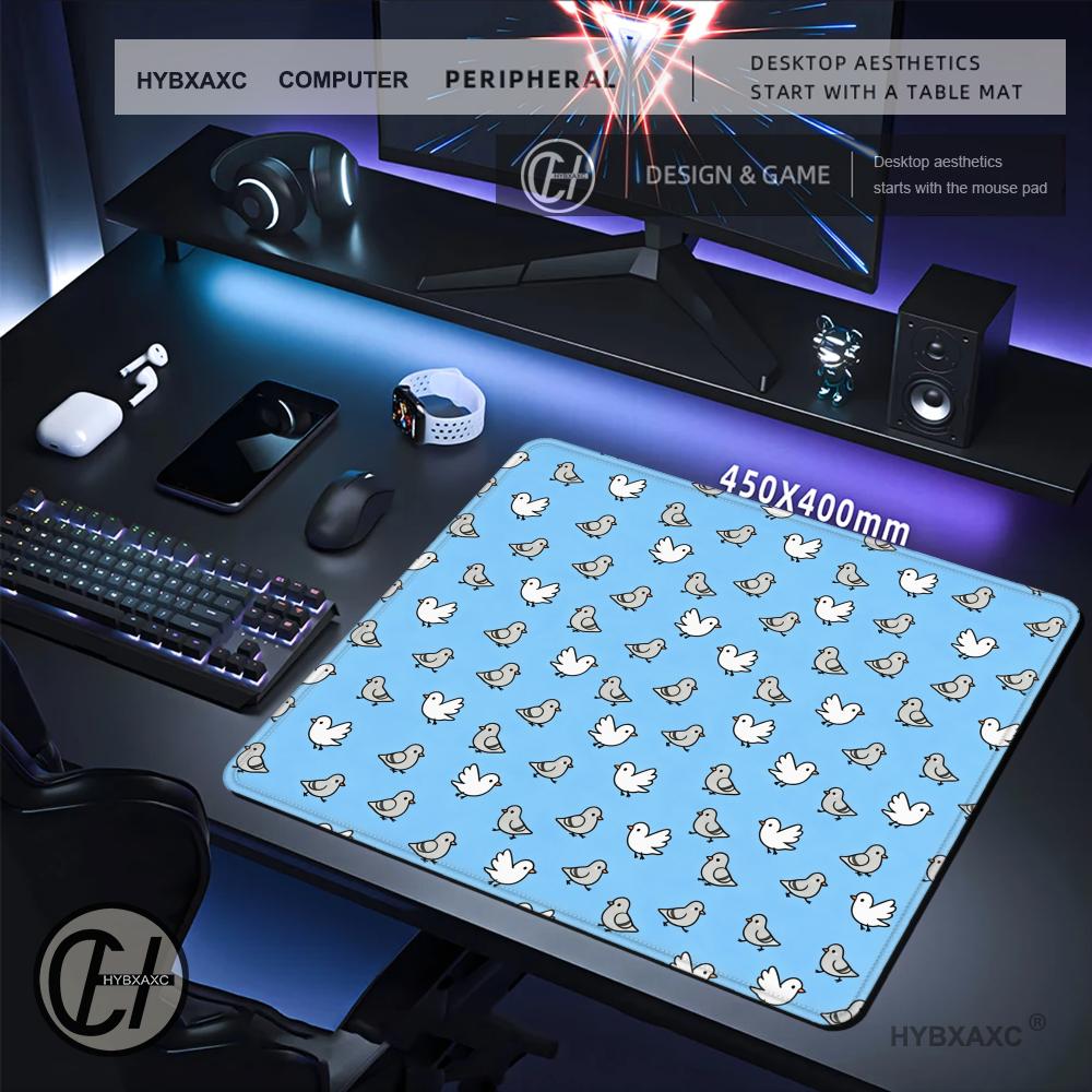 HYBXAXC แผ่นรองเมาส์ลายนกสีฟ้า - Desk Setup Or Set Up บทวิจารณ์และราคา