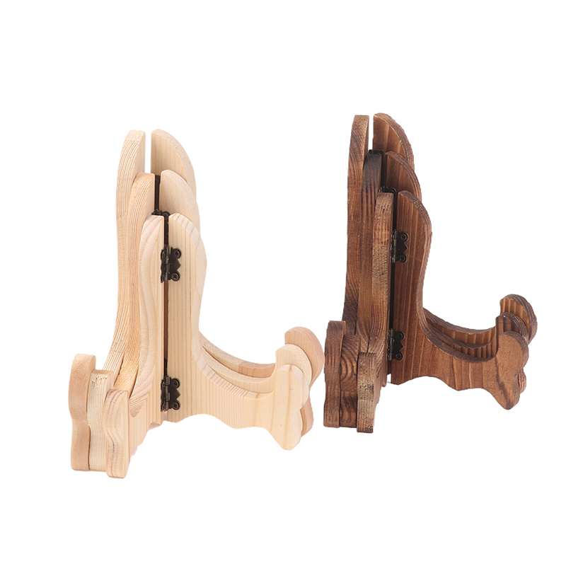 ชั้นวางตกแต่งพับได้1ชิ้นขาตั้ง - Desk Setup Wood บทวิจารณ์และราคา