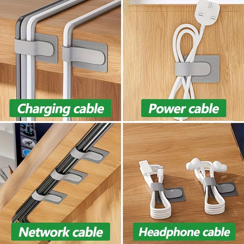สายรัดเคเบิล สายรัดแบบใช้ซ้ำได - Desk Setup Living Room บทวิจารณ์และราคา
