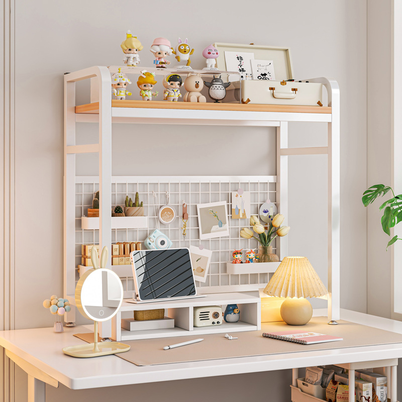 ชั้นวางหนังสือตู้หนังสือพร้อมต - Desk Setup Study บทวิจารณ์และราคา
