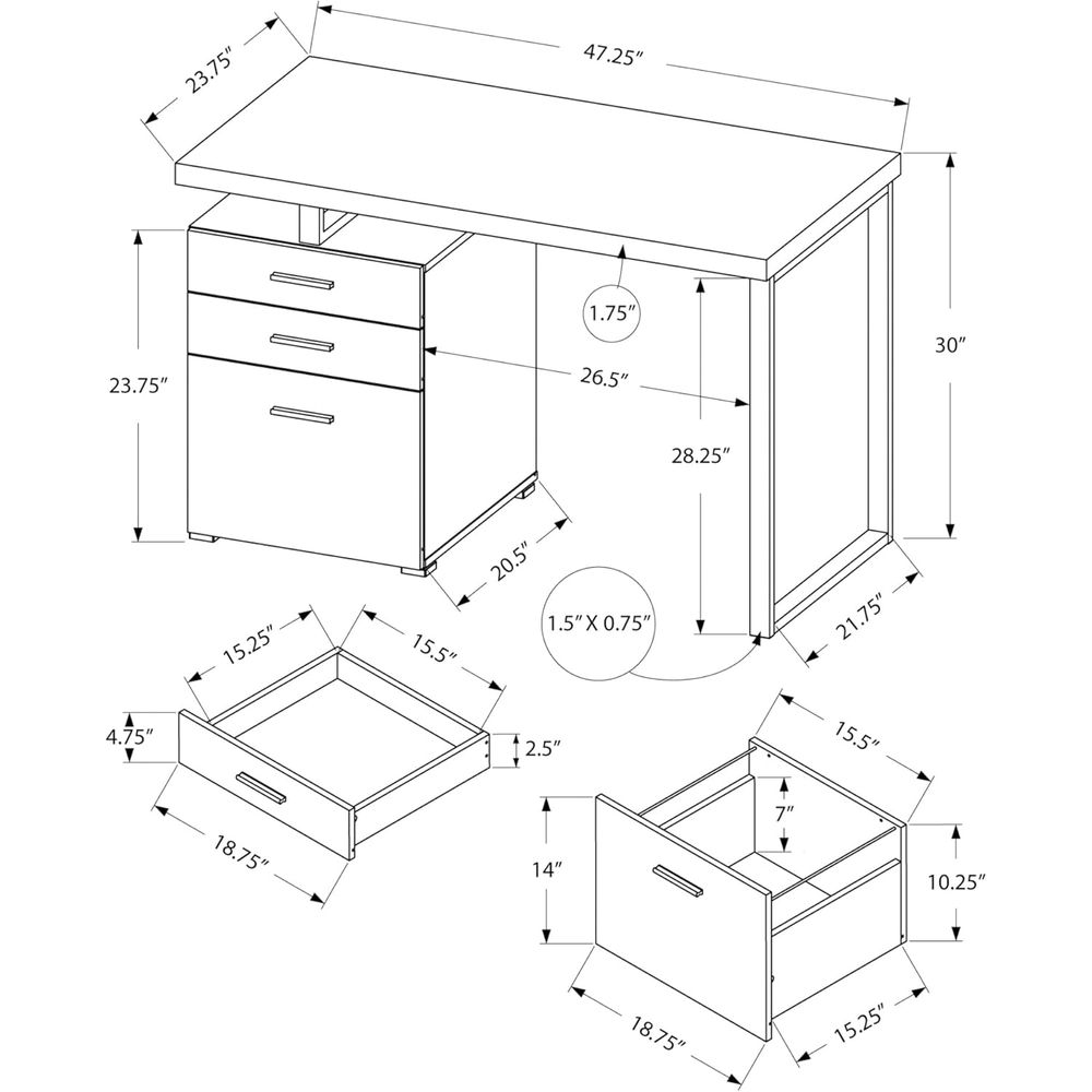 โต๊ะทำงานไม้รีเคลม 48 นิ้ว พร้ - Desk Setup Or Set Up บทวิจารณ์และราคา