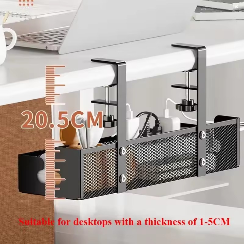 ที่เก็บสายไฟใต้โต๊ะแบบไม่ต้องเ - Desk Setup Living Room บทวิจารณ์และราคา