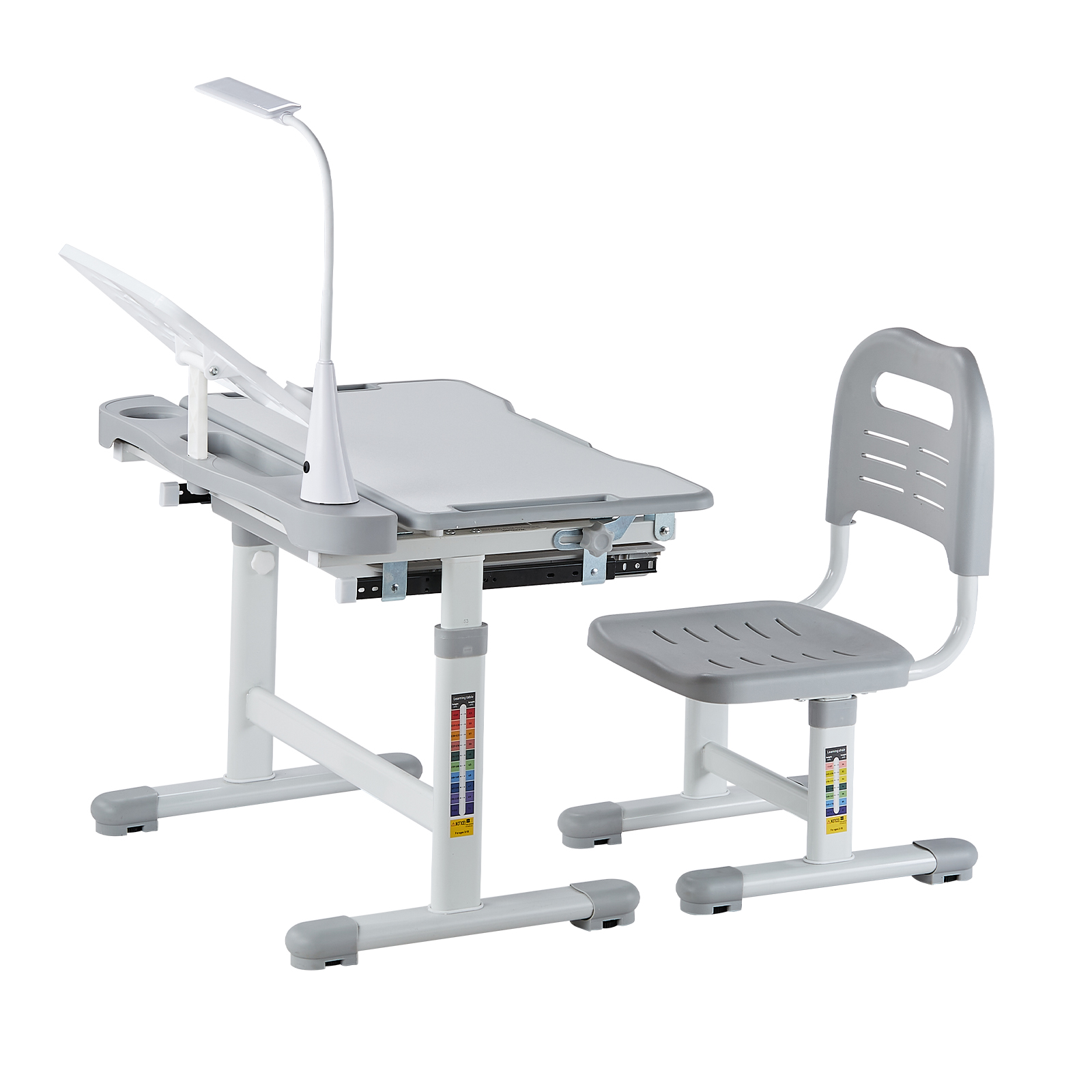 ชุดโต๊ะและเก้าอี้เรียนสำหรับเด - Desk Setup Study บทวิจารณ์และราคา
