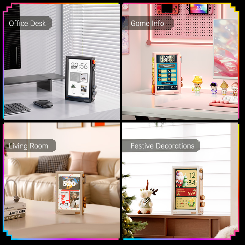 นาฬิกาดิจิตอลอัจฉริยะ Divoom T - Speaker Desk Setup บทวิจารณ์และราคา