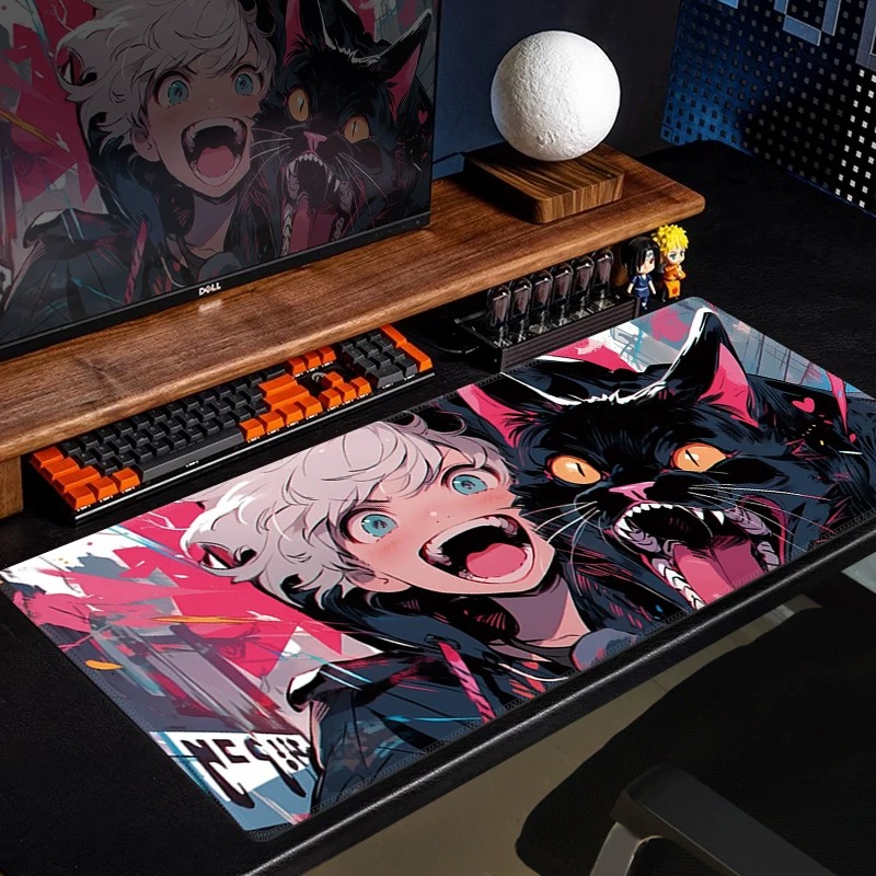 แผ่นรองเมาส์เกมมิ่งลายอนิเมะแม - Desk Setup Gaming Pc บทวิจารณ์และราคา