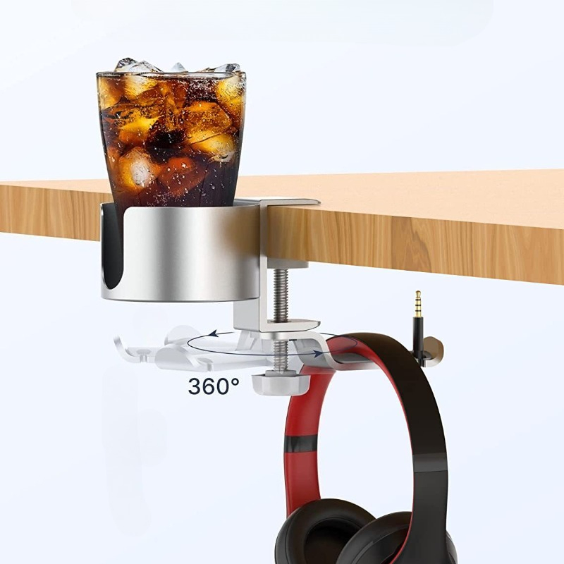 360 °   ที่วางหูฟังแบบหมุนได้พ - Desk Setup Designer บทวิจารณ์และราคา