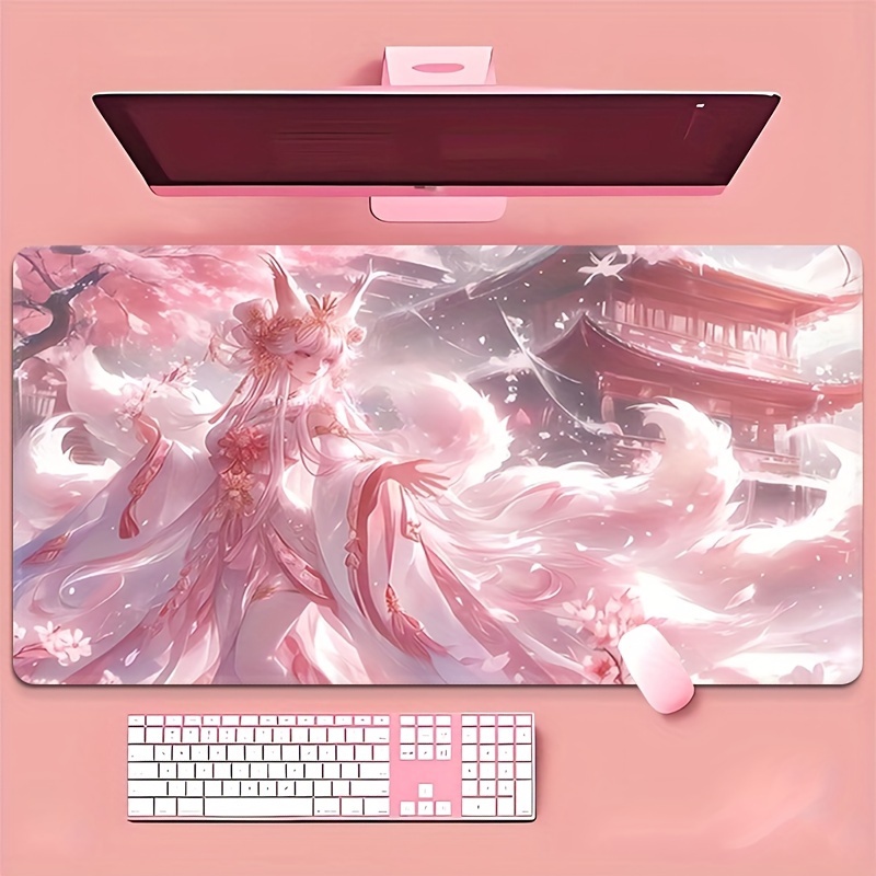 แผ่นรองเมาส์ลายอนิเมะสาวจิ้งจอ - Desk Setup Designer บทวิจารณ์และราคา