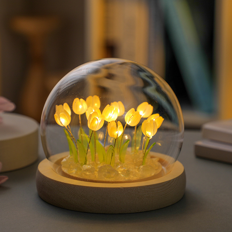 ถุงทิวลิปทำด้วยมือแบบ DIY ทำมื - Desk Setup Light บทวิจารณ์และราคา