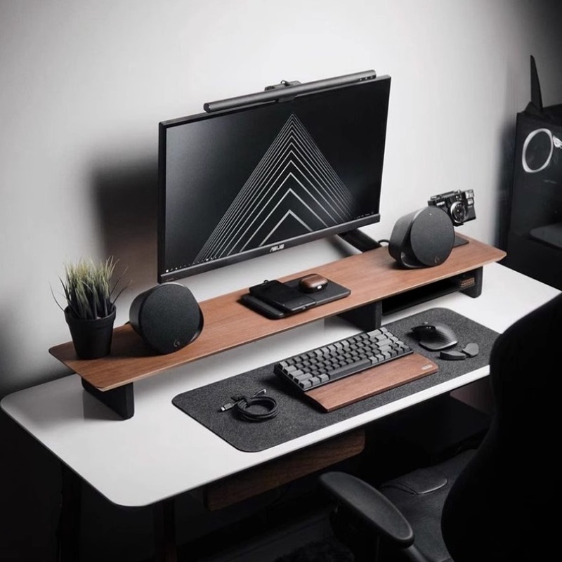 ชั้นวางจอ Z1 ปรับระดับความสูงไ - Desk Setup Living Room บทวิจารณ์และราคา
