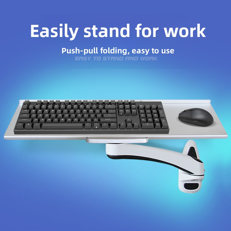 ถาดวางคีย์บอร์ดติดผนังสำหรับงา - Desk Setup Living Room บทวิจารณ์และราคา