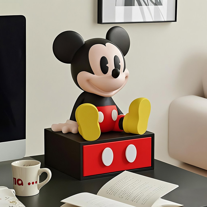 กล่องเก็บของรูปหนูน่ารัก กล่อง - Desk Setup Equipment บทวิจารณ์และราคา