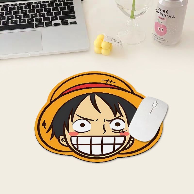 แผ่นรองเมาส์วันพีช ลูฟี่,แผ่นร - Desk Setup Cute บทวิจารณ์และราคา