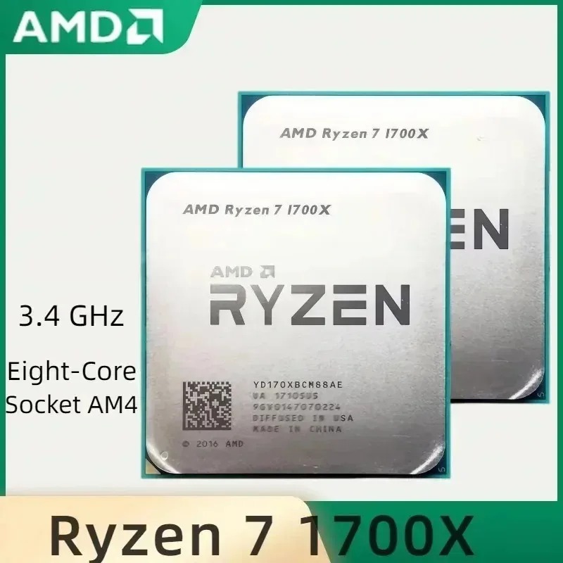 AMD Ryzen 7 1700X แปดคอร์ 3.4  - Amd Cpu Ryzen 7 บทวิจารณ์และราคา